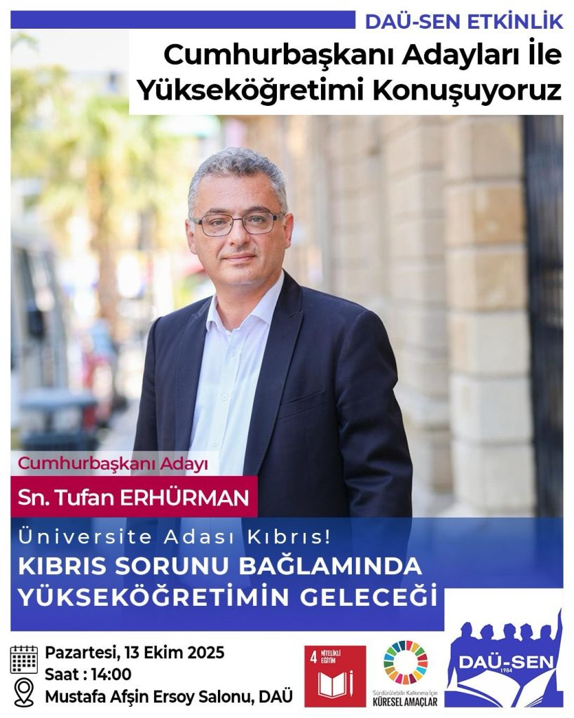 DAÜ-SEN’den cumhurbaşkanı adaylarına yönelik söyleşi