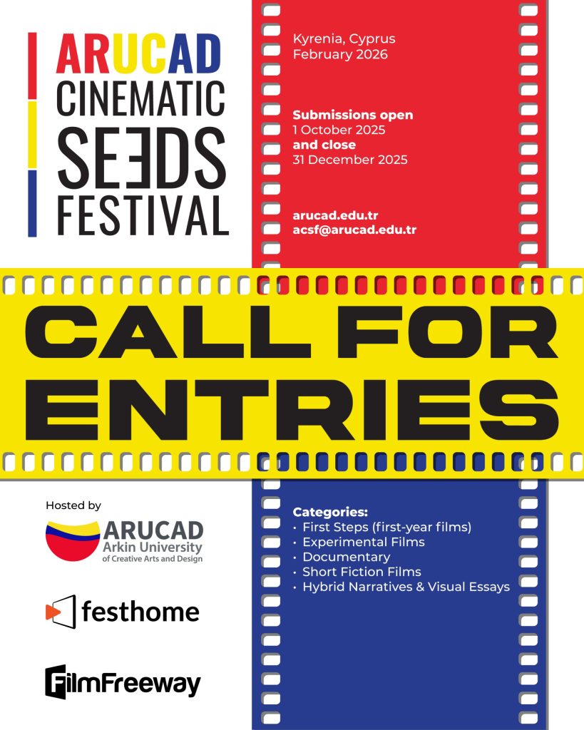ARUCAD “Cinematic Seeds Festival 2026” başvuruları başladı
