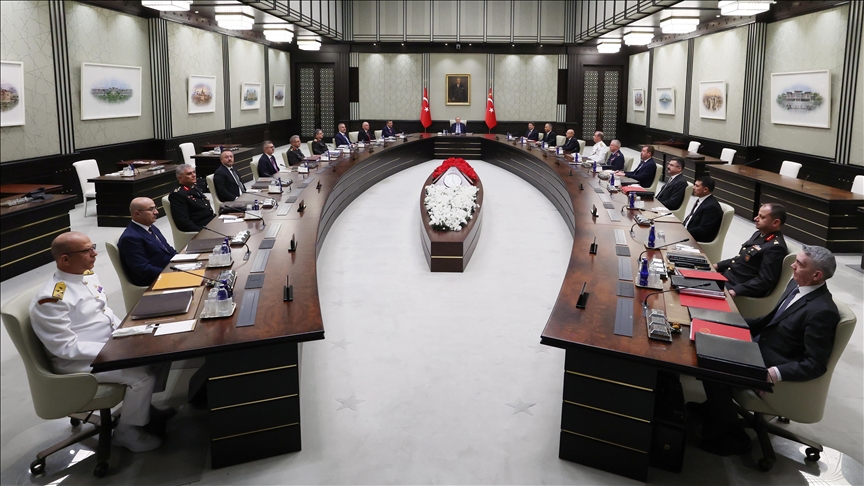 MGK bildirisi: “İki devletli çözüm modeline yönelik desteğimiz sürüyor”