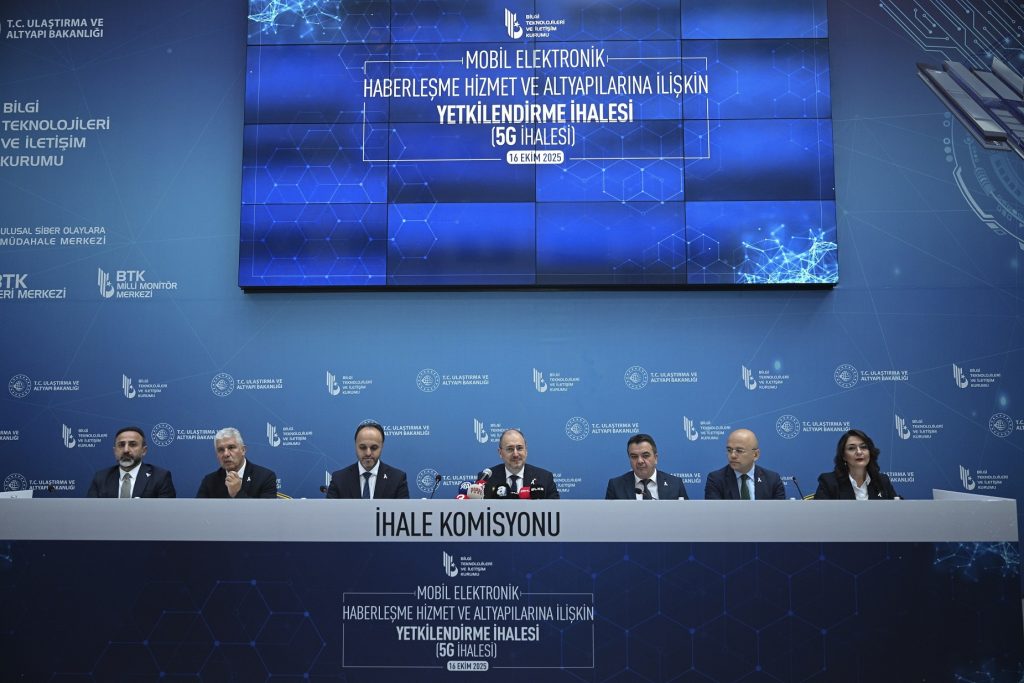 Türkiye’de 5G ihalesi yapılıyor