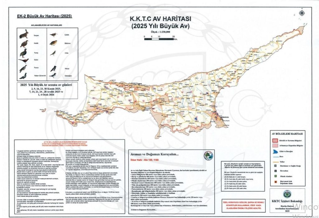 Büyük Av Sezonu 2 Kasım’da Başlıyor: 12 Gün Avlanılabilecek