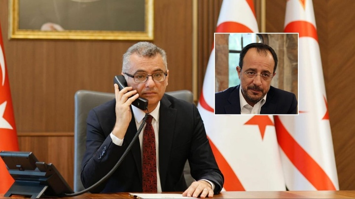 Hristodulidis’ten Cumhurbaşkanı Erhürman’a tebrik telefonu