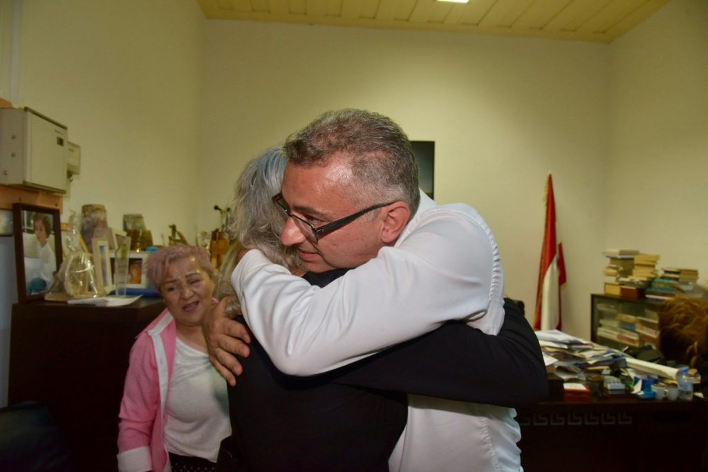 Erhürman, oy sayımını CTP Genel Merkezi’nde takip ediyor