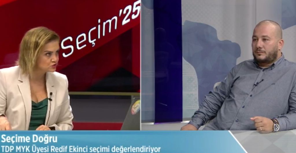 TDP Merkez Yürütme Kurulu Üyesi Redif Ekinci gündeme ilişkin değerlendirmelerde bulundu