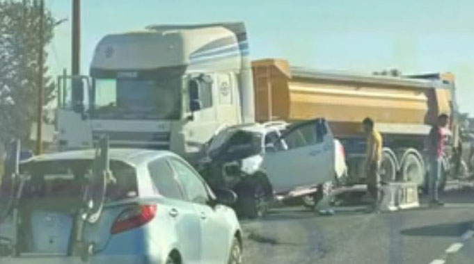 İskele – Ercan Anayolu’nda feci kaza: 1 ölü