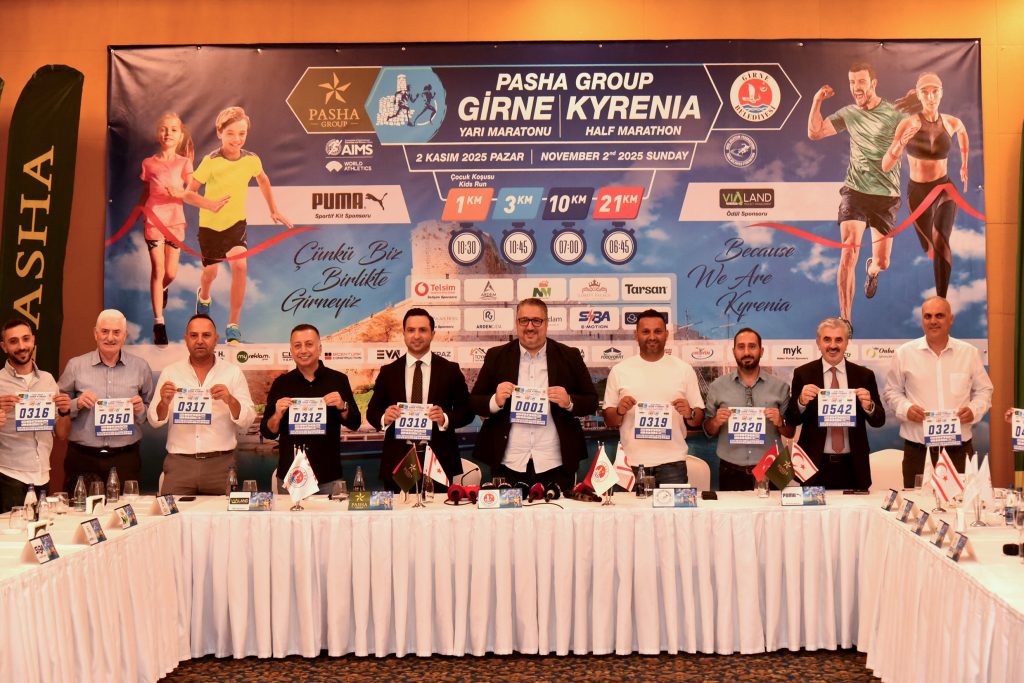 Pasha Group Girne Yarı Maratonu 2 Kasım’da yapılıyor