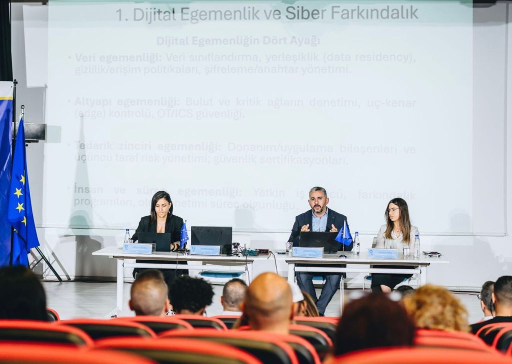 “Dijital Tehditler ve İnsan Faktörü: AB Politikalarından Günlük Hayata” paneli yapıldı