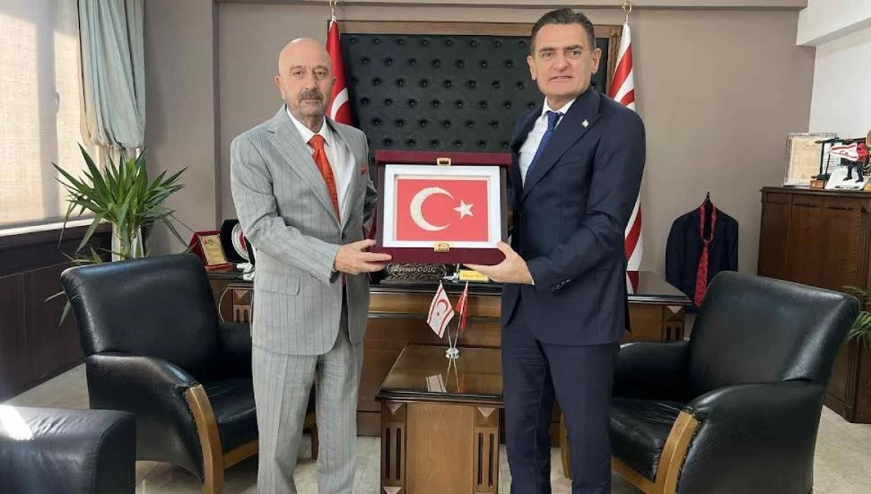 Aksakallı’dan Bakan Oğuz’a ziyaret: OYAK’ın yatırımları ülkemize değer katmaktadır