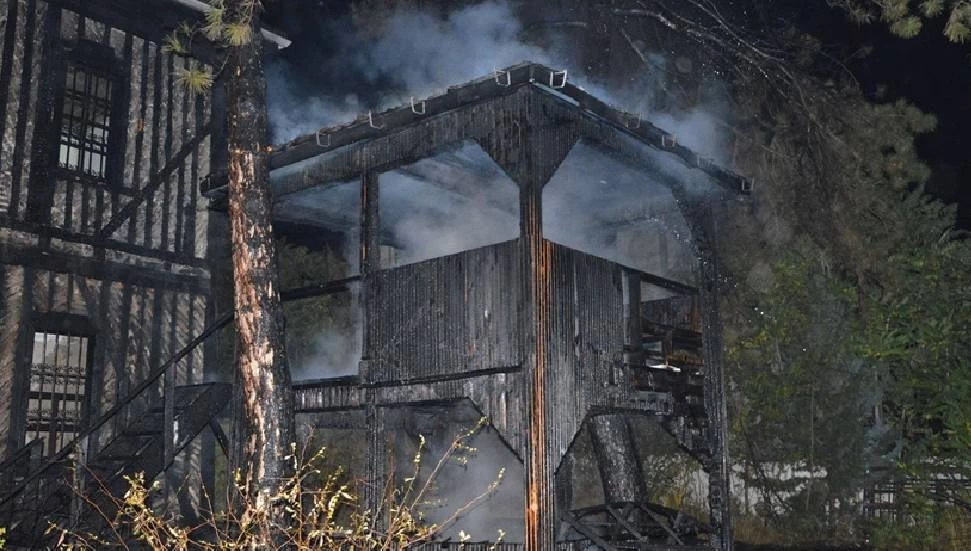Samsun’da Atatürk’ün kaldığı tarihi konak yangında zarar gördü