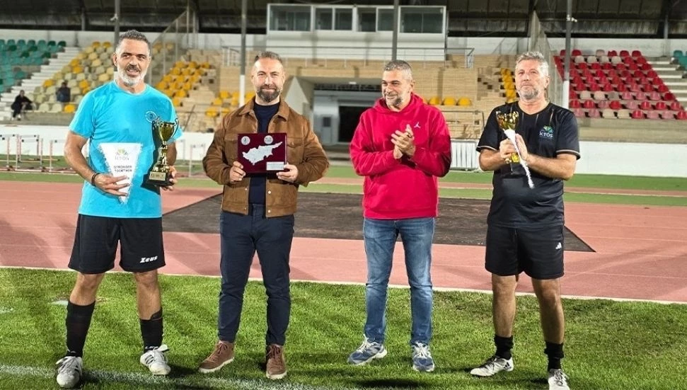 KTÖS ve POED öğretmenleri Güzelyurt’ta dostluk maçında buluştu