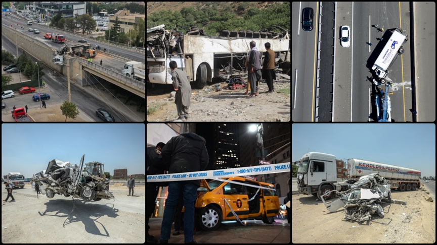 DSÖ verilerine göre dünya genelinde her yıl yaklaşık 1,1 milyon kişi trafik kazaları nedeniyle yaşamını yitiriyor