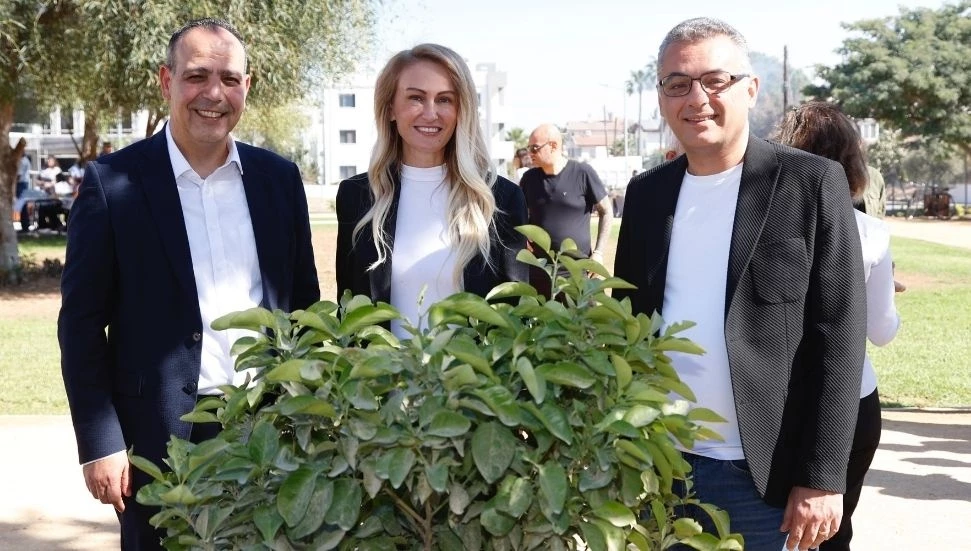 Cumhurbaşkanı Tufan Erhürman ve Nilden Bektaş Erhürman, Dr Zerrin Akalın Parkı’nın açılış törenine katıldı