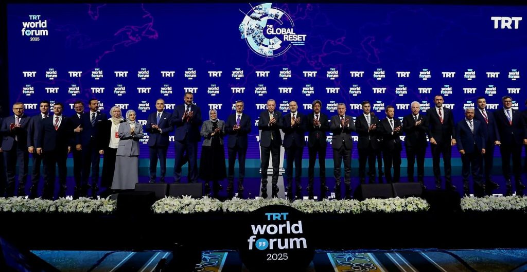 Dışişleri Bakanı Tahsin Ertuğruloğlu, 9. TRT World Forum’a katıldı