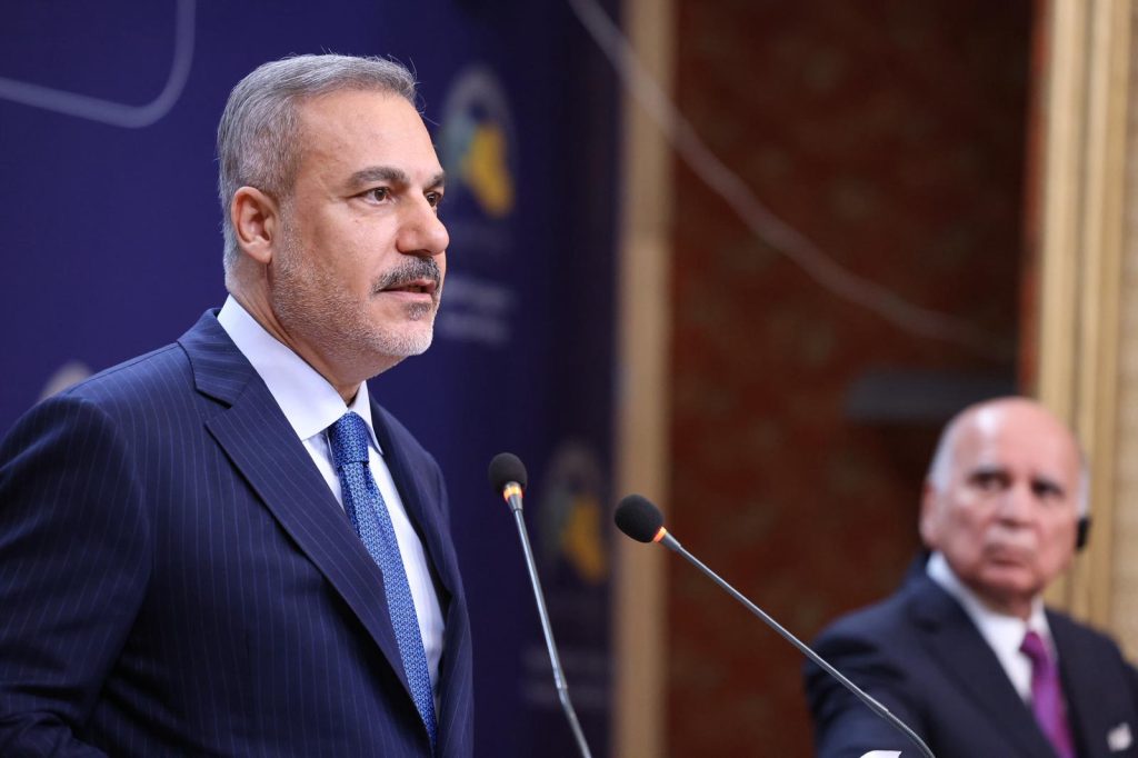 Türkiye Dışişleri Bakanı Fidan, Iraklı mevkidaşı Hüseyin ile ortak basın toplantısında konuştu