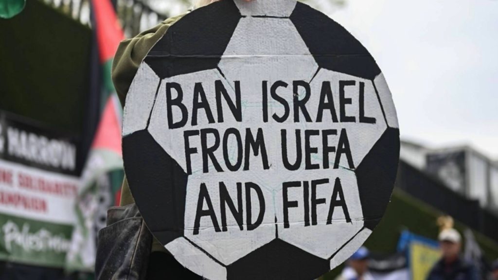 İngiltere’de İsrail’in futboldan men edilmesi için 25 bin imza toplandı