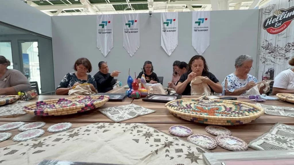 Ercan Havalimanı’nda Kıbrıs kültürünü tanıtmak amacıyla etkinlik düzenlendi