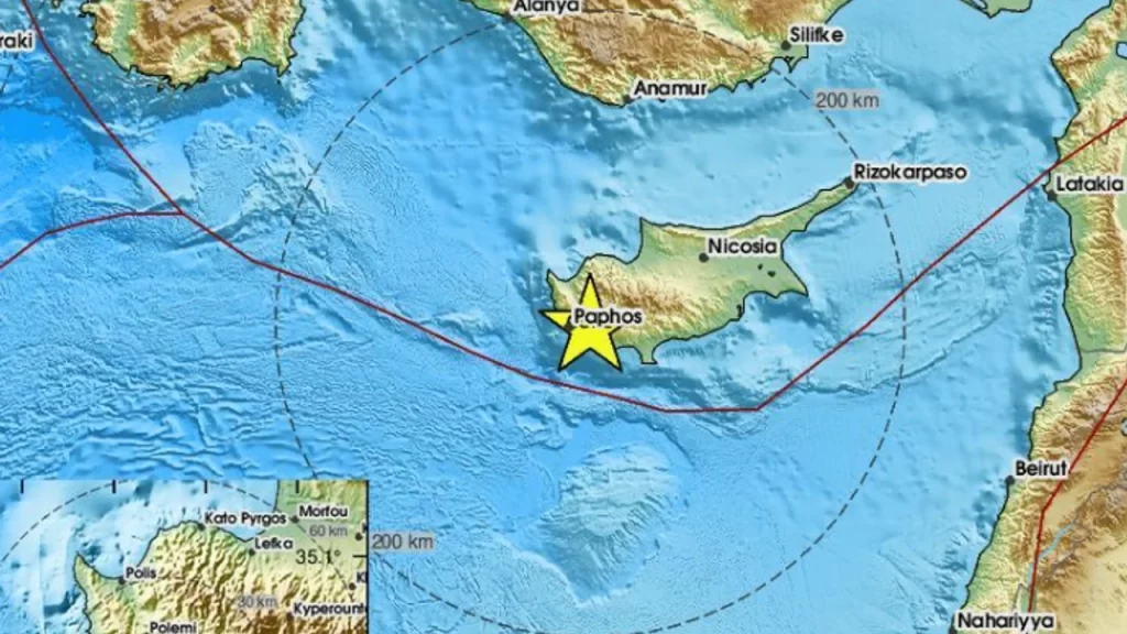 5,5 büyüklüğünde sarsıntı meydana geldi