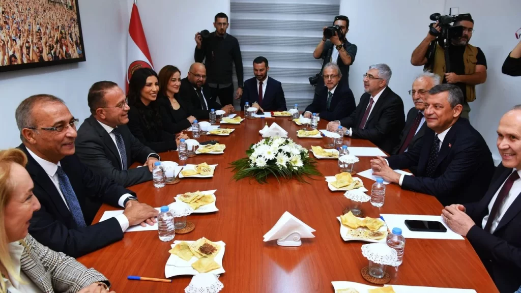 CHP Genel Başkanı Özgür Özel, CTP’yi ziyaret etti