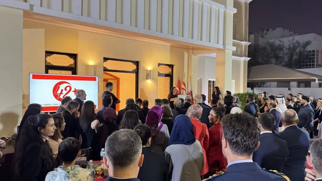 KKTC’nin 42. kuruluş yıl dönümü Doha’da kutlandı