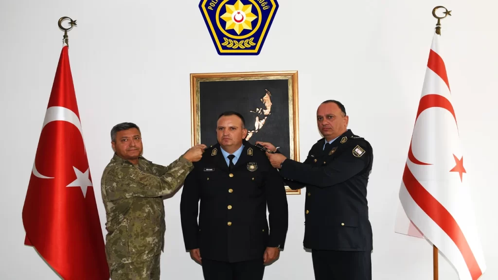 PGM Birinci Yardımcılığına atanan Gökay Karagil’e rütbesi takıldı…