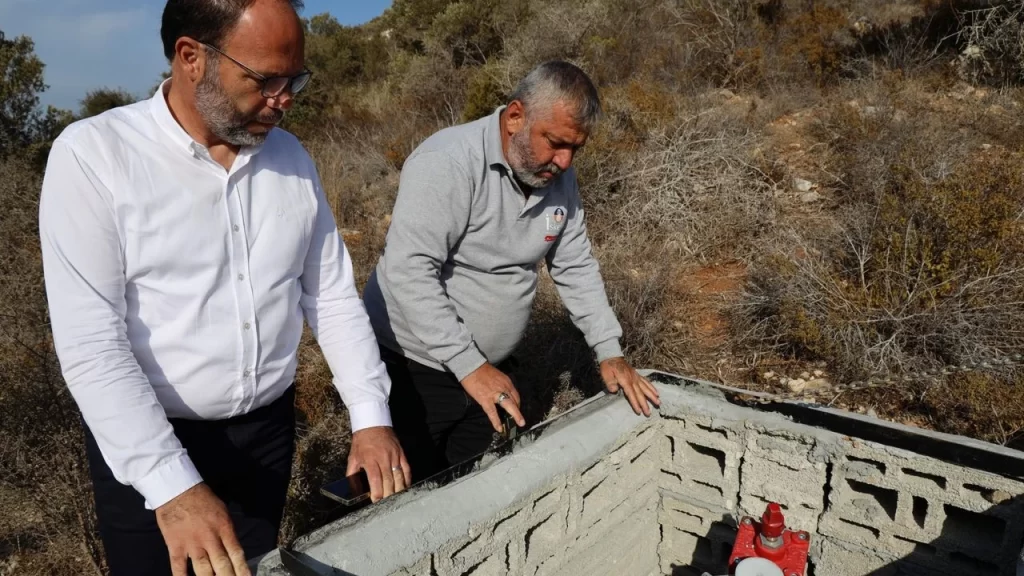 İskele bölgesindeki atıl kuyu yeniden faaliyete geçti