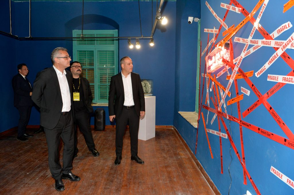 Cumhurbaşkanı Tufan Erhürman, Bienal Lefkoşa’nın açılış resepsiyonuna katıldı