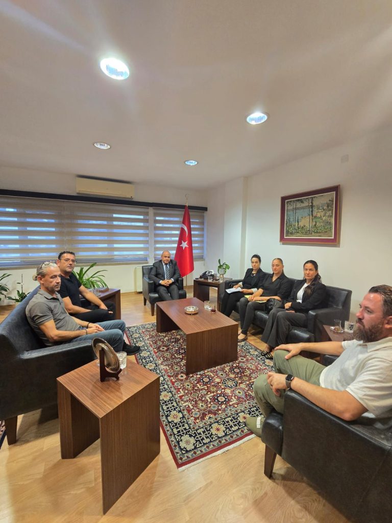 Şampiyon Melekleri Yaşatma Derneği, TC Lefkoşa Büyükelçisi Başçeri’yi ziyaret etti