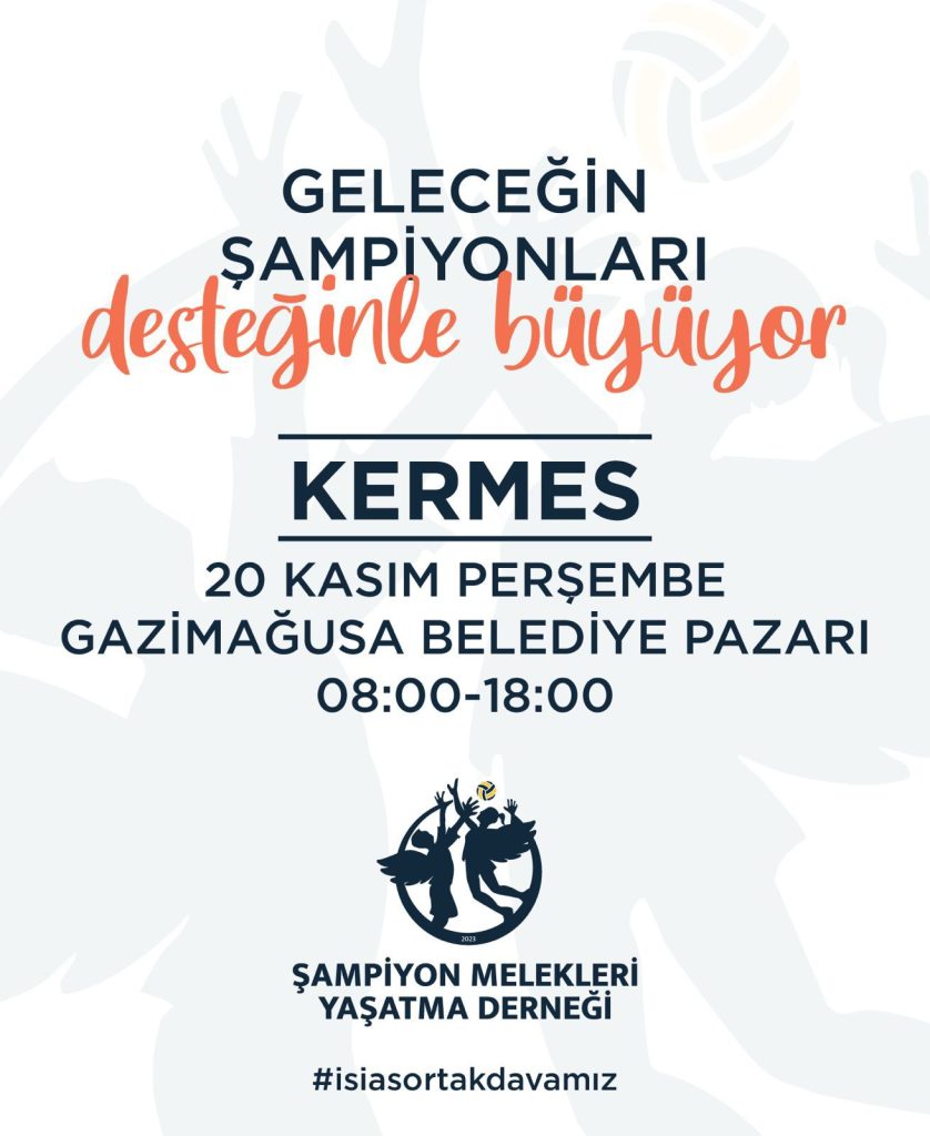 Şampiyon Melekleri Yaşatma Derneği kermes düzenliyor