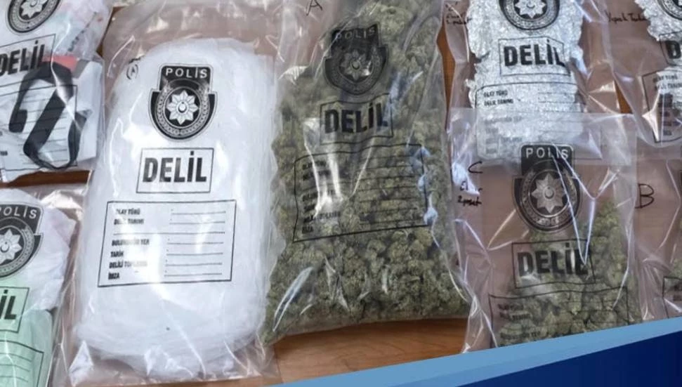 Haspolat ve Girne’de uyuşturucu operasyonu: 802 gram uyuşturucu ele geçirildi