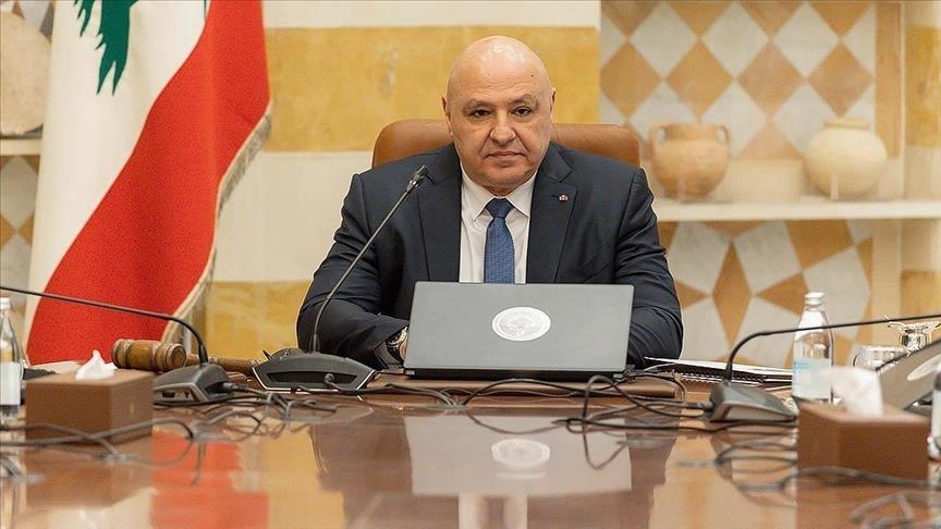 Lübnan Cumhurbaşkanı Avn, ülkesinin İsrail ile müzakereye hazır olduğunu yineledi