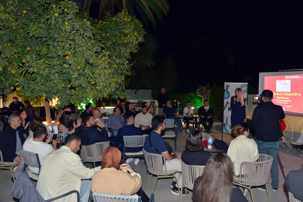 Nilden Bektaş Erhürman, “Kıbrıs’ta İklim Değişikliği ve Taşkınlar” etkinliğine katıldı