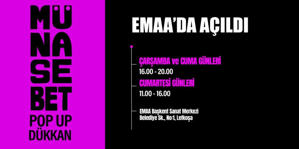 EMAA’dan yeni bir buluşma alanı: Münasebet Pop-Up Dükkanı açıldı