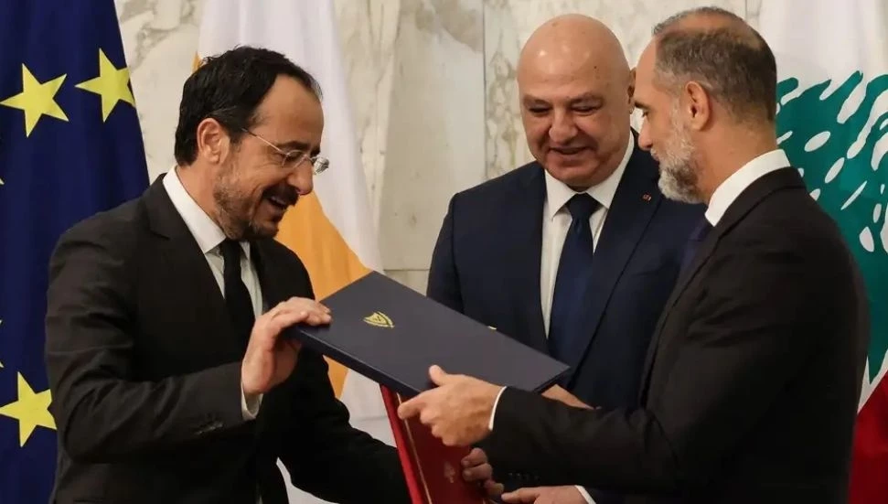 Güney Kıbrıs 5 kilometrelik Münhasır Ekonomik Bölge alanını Lübnan’a devretti!