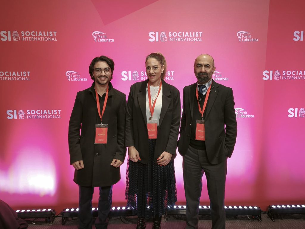 TDP Sosyalist Enternasyonal toplantılarına katıldı