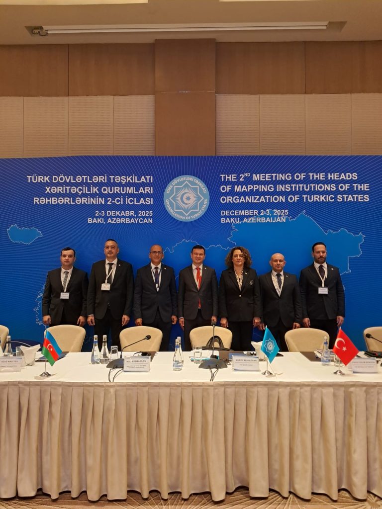 KKTC, Bakü’de düzenlenen TDT Harita Kurumları toplantısında temsil edildi