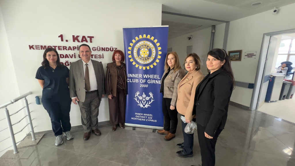 Girne Inner Wheel Kulübü’nden Onkoloji Servisi’ne anlamlı bağış
