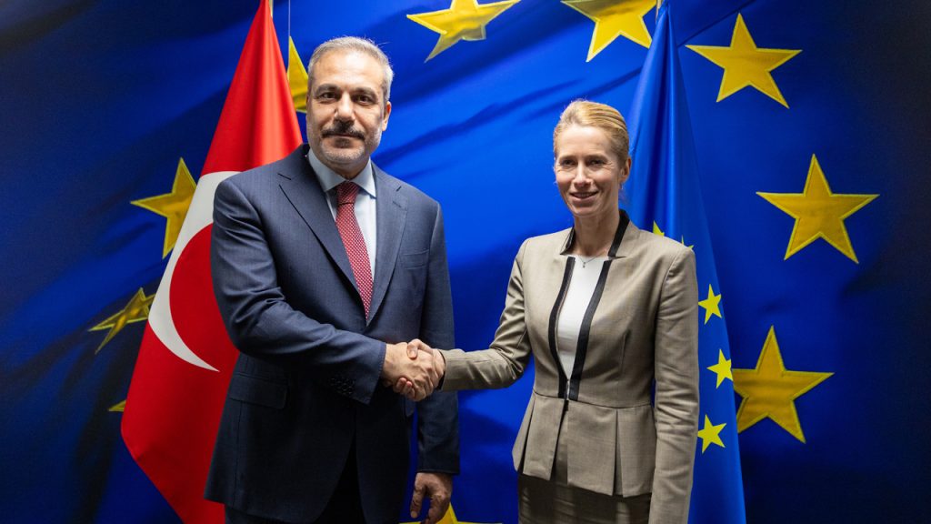 Fidan, AB Dış İlişkiler ve Güvenlik Politikası Yüksek Temsilcisi Kallas ile görüştü