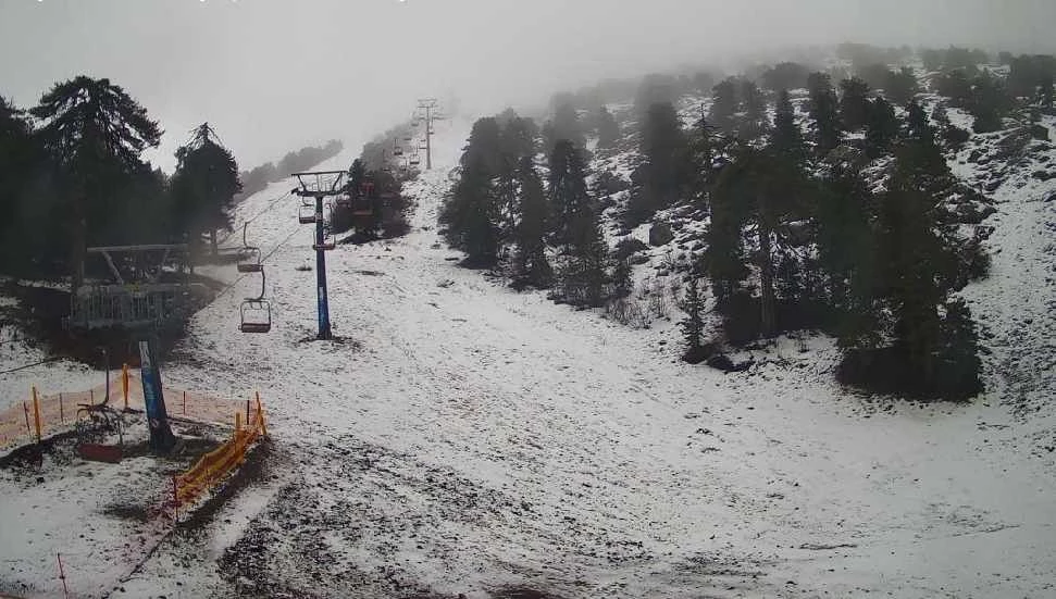 Rum Meteoroloji Dairesi hafta sonu şiddetli yağmur ve Trodos’un zirvelerinde kar beklendiğini duyurdu