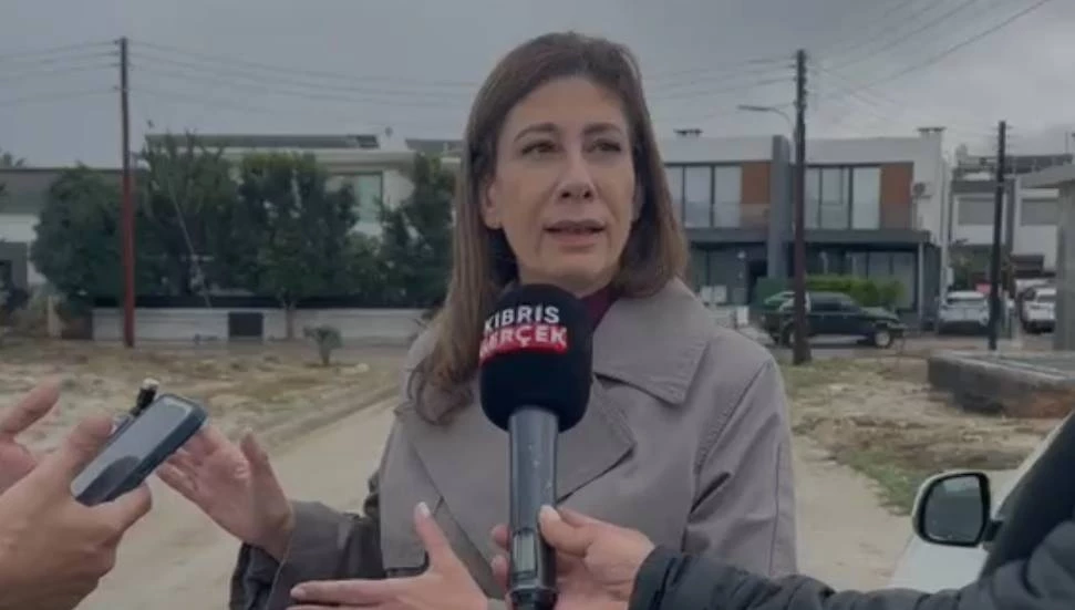 Sıla Usar İncirli, Gönyeli–Yenikent’te incelemelerde bulundu: Bazı evler tahliye ediliyor, risk devam ediyor