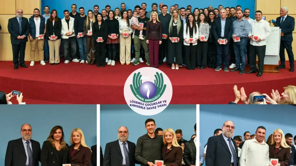 Kıbrıs’taki kök hücre donörleri onuruna etkinlik