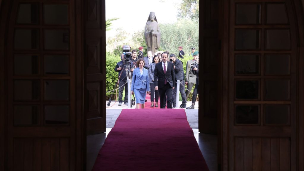 Moldova Cumhurbaşkanı Güney Kıbrıs’ta