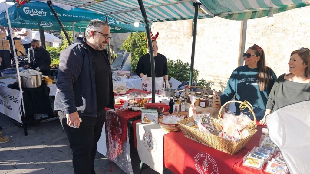 Girne Belediyesi’nin Yeni Yıl Pazarı sona erdi