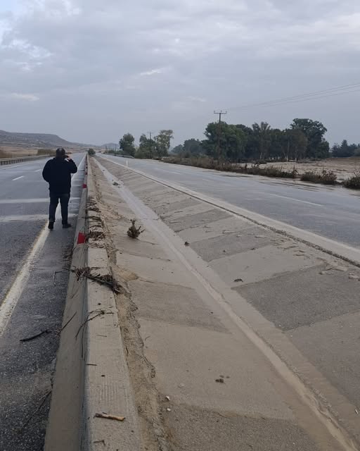 Lefkoşa – Güzelyurt ana yolu Serhatköy üst geçiti Güzelyurt gidiş istikameti trafiğe açıldı