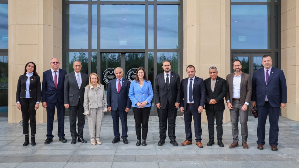 CTP Genel Başkanı İncirli, Mersin Ziraat Mühendisleri Odası heyetini kabul etti
