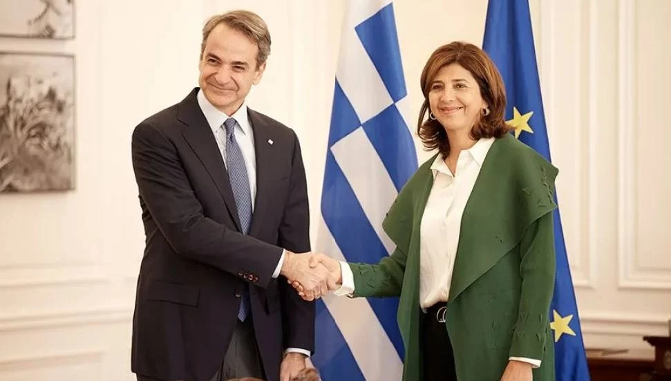 Maria Angela Holguin Yunanistan’da temaslarda bulundu: Genişletilmiş konferans görüşüldü