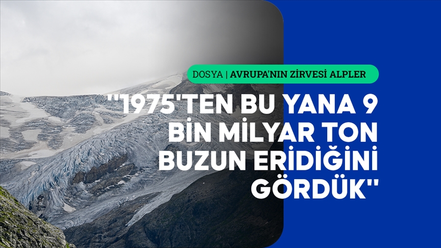 Son 10 yılda 4’te 1’i kaybedilen İsviçre Alplerindeki buzullar, yok olma tehlikesiyle karşı karşıya