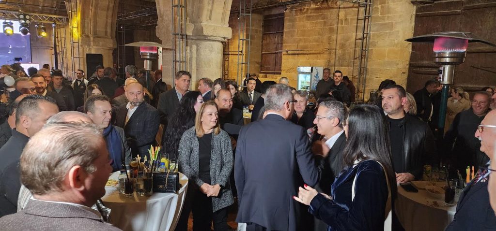 Kıbrıs Türk Sanayi Odası’nın Yeni Yıl resepsiyonu Bedesten’de yapıldı