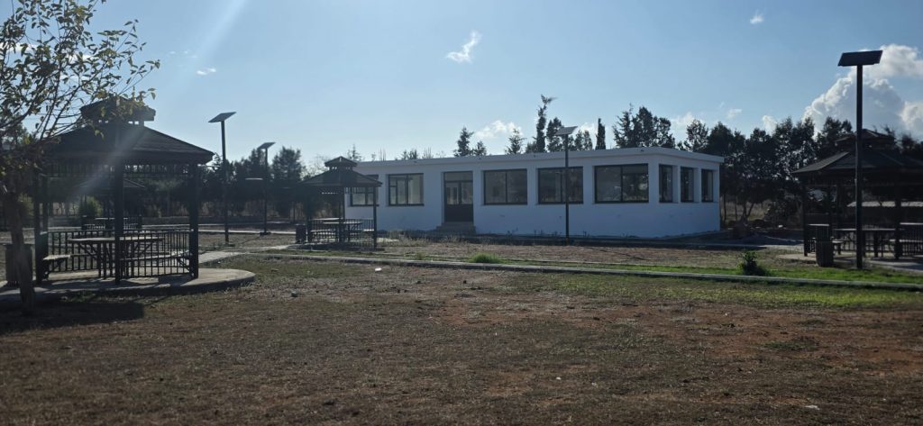 Dipkarpaz’da “Aile Parkı” projesinde sona yaklaşıldı