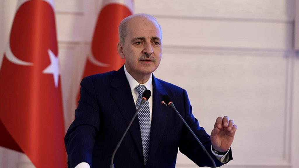 TBMM Başkanı Kurtulmuş: “İki devletli çözüm tezini her platformda savunmaya devam edeceğiz”