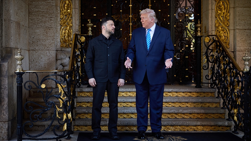 ABD Başkanı Trump’ın, ülkesine yaptığı ziyarette Zelenskiy’ye kaba davrandığı iddia edildi